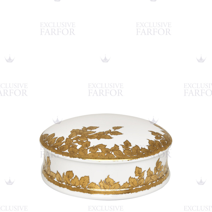 Шкатулка 22см коллекции Feuille D'or бренда Haviland