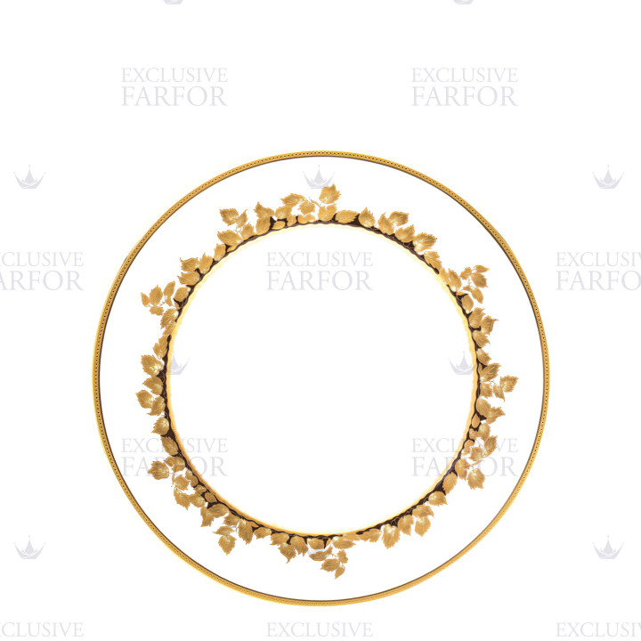 Тарелка главная 28см коллекции Feuille D'or бренда Haviland