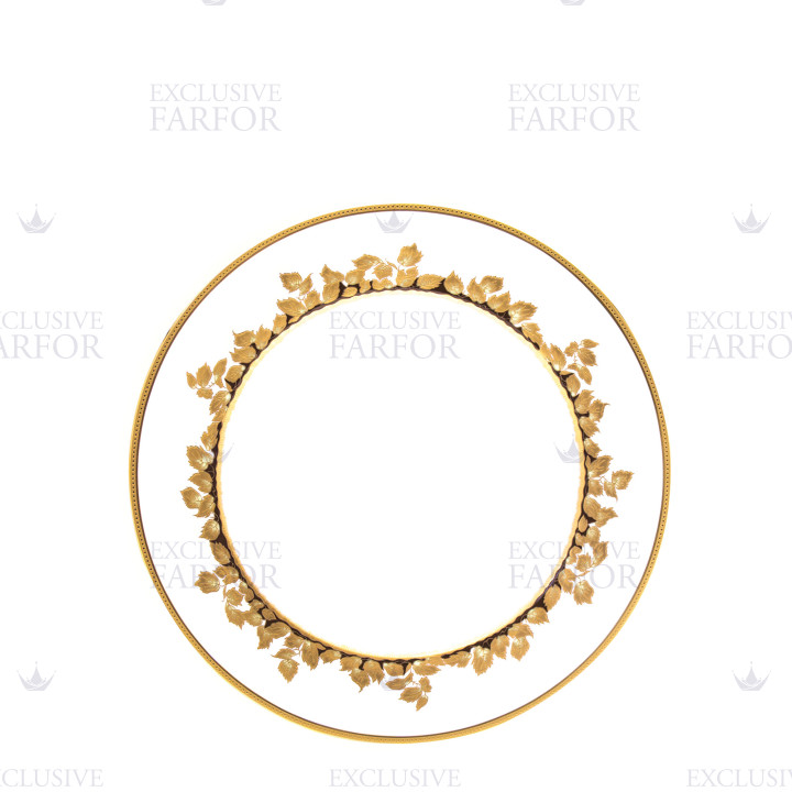 Тарелка главная 26см коллекции Feuille D'or бренда Haviland