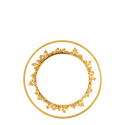 Тарелка закусочная 22см коллекции Feuille D'or бренда Haviland