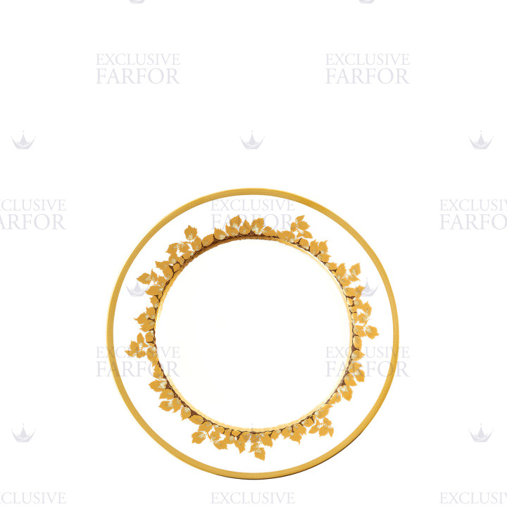 Тарелка закусочная 19см коллекции Feuille D'or бренда Haviland