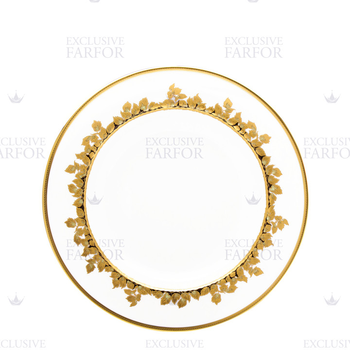 Тарелка тортовая 31,5см коллекции Feuille D'or бренда Haviland