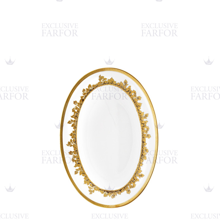 Блюдо для гарнира 23х16,5см коллекции Feuille D'or бренда Haviland
