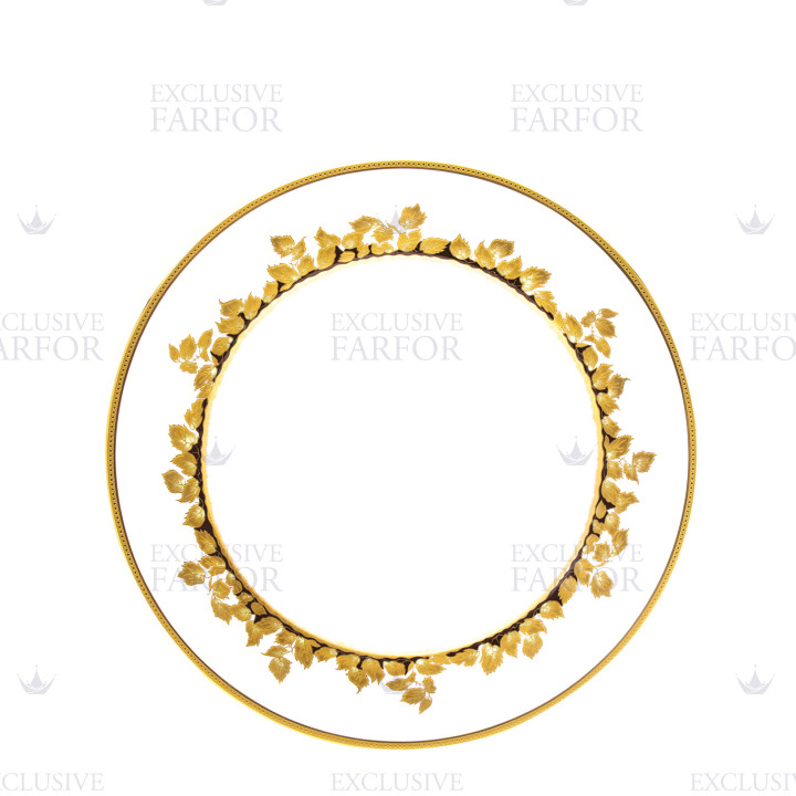 Тарелка сервировочная 31см коллекции Feuille D'or бренда Haviland