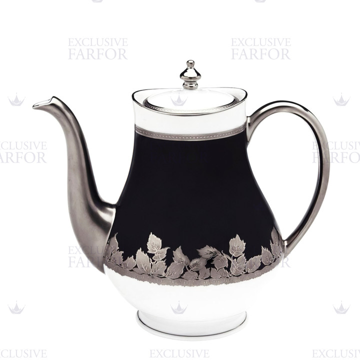Кофейник 1,2л коллекции Feuille De Platine бренда Haviland
