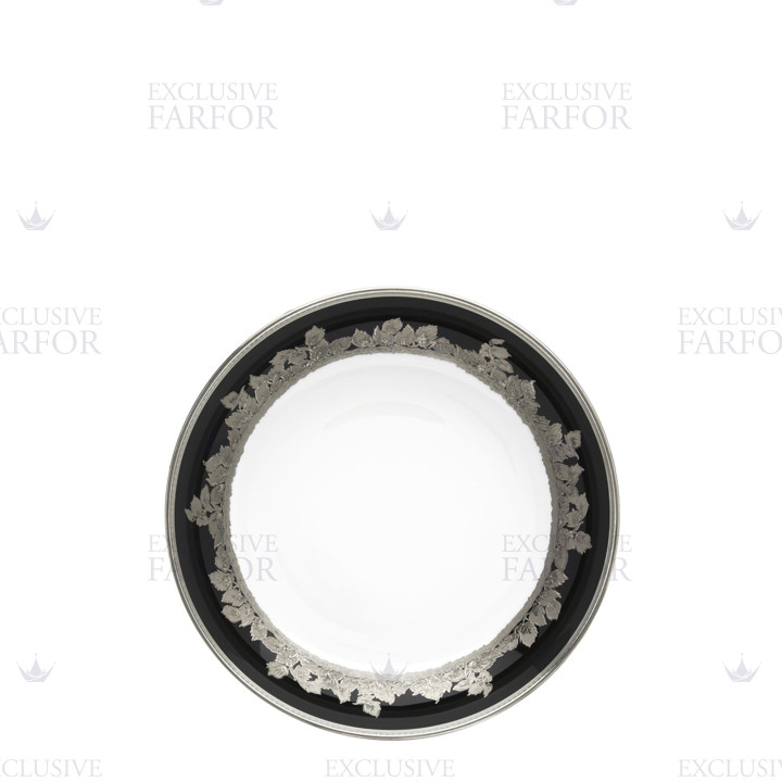 Тарелка суповая 19см коллекции Feuille De Platine бренда Haviland