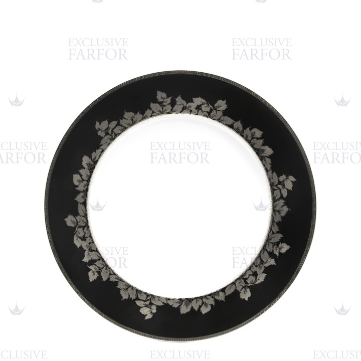 Тарелка сервировочная 31см коллекции Feuille De Platine бренда Haviland