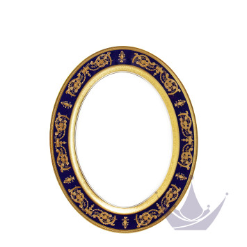 Блюдо овальное 34,5см коллекции Imperator Bleu de Four бренда Haviland