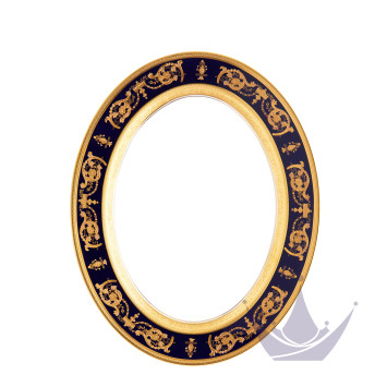 Блюдо овальное 40см коллекции Imperator Bleu de Four бренда Haviland