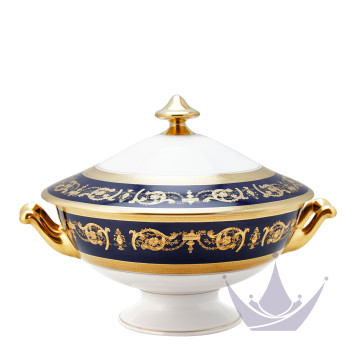 Супница 2л коллекции Imperator Bleu de Four бренда Haviland