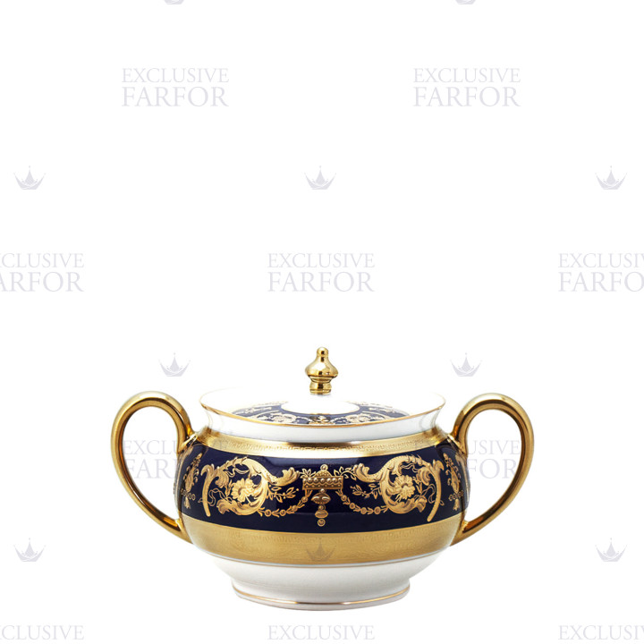 Сахарница 0,28л коллекции Imperator Bleu de Four бренда Haviland