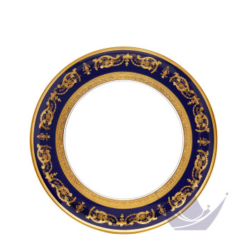 Тарелка тортовая 31,5см коллекции Imperator Bleu de Four бренда Haviland