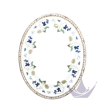 Блюдо овальное 40см коллекции Imperatrice Eugenie бренда Haviland
