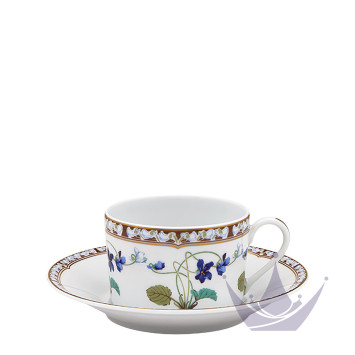 Чашка чайная с блюдцем 0,14л коллекции Imperatrice Eugenie бренда Haviland