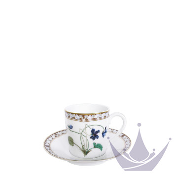 Чашка кофейная с блюдцем 0,08л коллекции Imperatrice Eugenie бренда Haviland