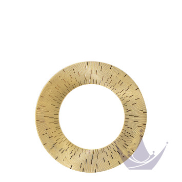 Тарелка закусочная 21см коллекции Infini Or бренда Haviland