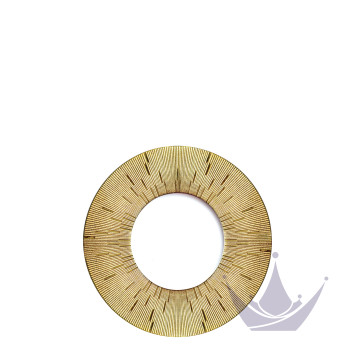 Тарелка десертная 16см коллекции Infini Or бренда Haviland