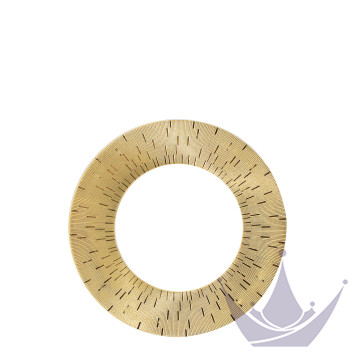 Тарелка закусочная 21см коллекции Infini Or бренда Haviland