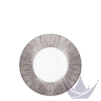 Тарелка закусочная 21см коллекции Infini Platine бренда Haviland