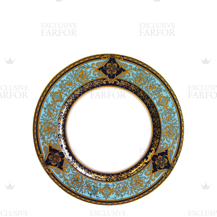 Тарелка главная 28см коллекции Matignon Bleu de Four бренда Haviland