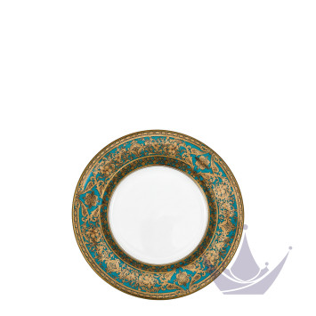 Тарелка десертная 16см коллекции Matignon Bleu Piscine Or бренда Haviland