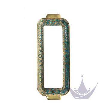 Блюдо для пирога 39х15,5см коллекции Matignon Bleu Piscine Or бренда Haviland