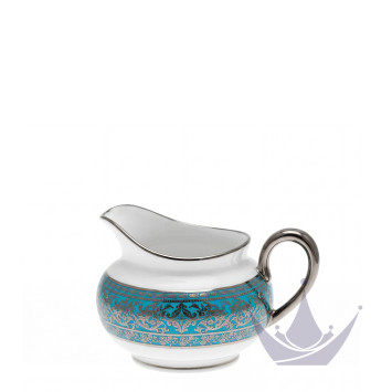 Молочник 0,21л коллекции Matignon Bleu Piscine Platin бренда Haviland
