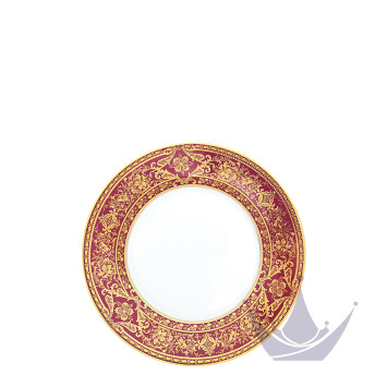 Тарелка закусочная 19см коллекции Matignon Cerise Or бренда Haviland