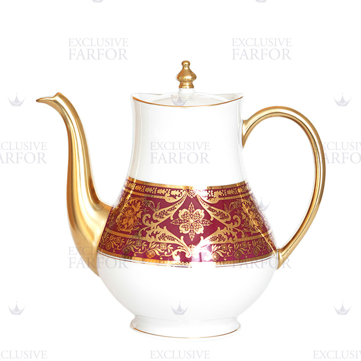 Кофейник 1,2л коллекции Matignon Cerise Or бренда Haviland