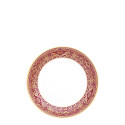 Тарелка суповая 19см коллекции Matignon Cerise Or бренда Haviland