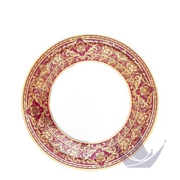 Тарелка тортовая 31,5см коллекции Matignon Cerise Or бренда Haviland