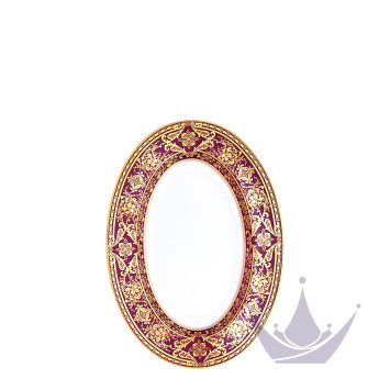 Блюдо для гарнира 23х16,5см коллекции Matignon Cerise Or бренда Haviland