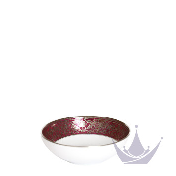 Чаша для мюсли 14см коллекции Matignon Cerise Platin бренда Haviland