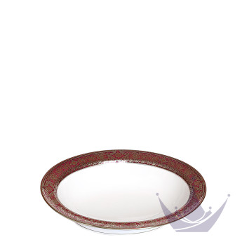 Чаша для овощей 23,5см коллекции Matignon Cerise Platin бренда Haviland