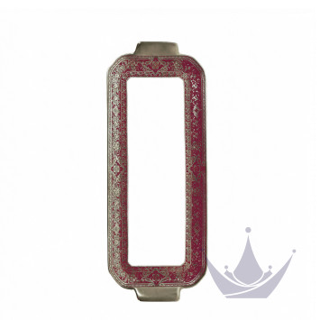 Блюдо для пирога 39х15,5см коллекции Matignon Cerise Platin бренда Haviland