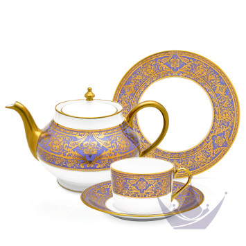 Коллекция Matignon Lavande Or бренда Haviland