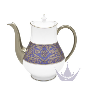 Кофейник 1,2л коллекции Matignon Lavande Platin бренда Haviland