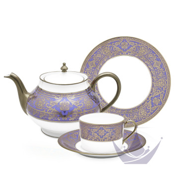 Коллекция Matignon Lavande Platin бренда Haviland