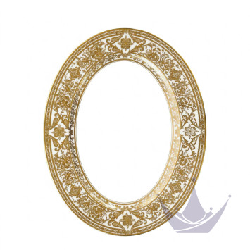 Блюдо овальное 40см коллекции Matignon Or бренда Haviland
