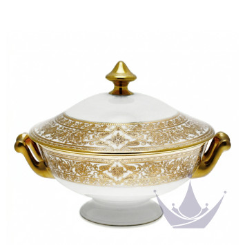 Супница 2л коллекции Matignon Or бренда Haviland