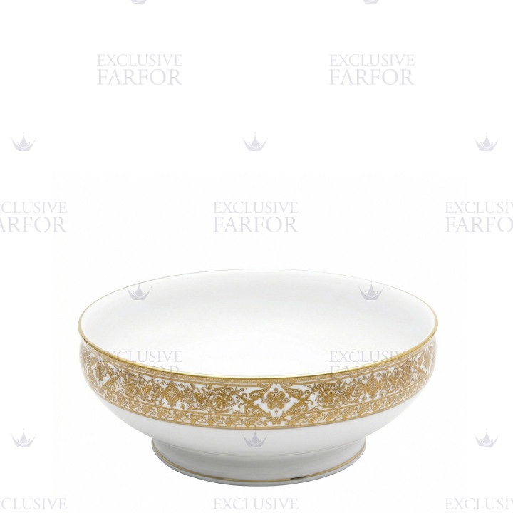 Салатник 27,5см коллекции Matignon Or бренда Haviland