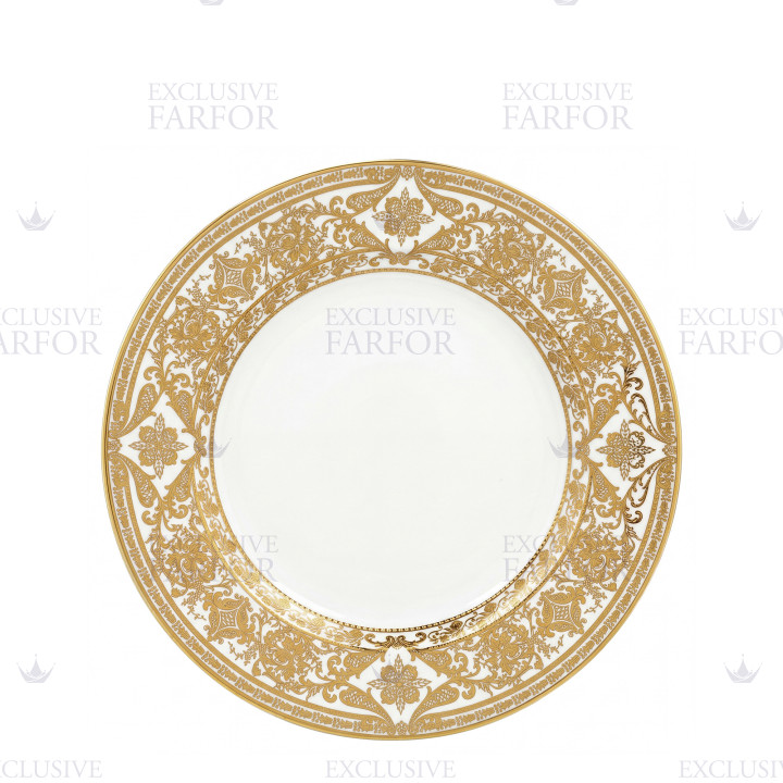 Тарелка глубокая 31,5см коллекции Matignon Or бренда Haviland