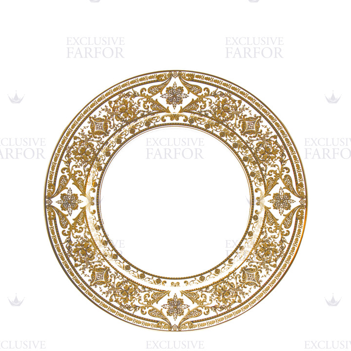 Тарелка сервировочная 31см коллекции Matignon Or бренда Haviland