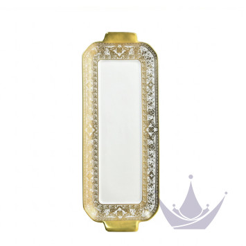 Блюдо для пирога 39х15,5см коллекции Matignon Or бренда Haviland
