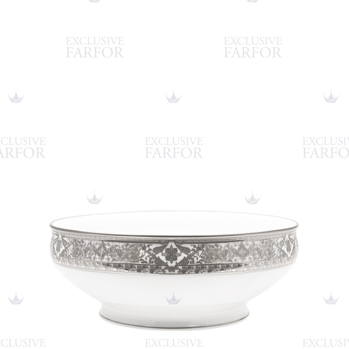 Салатник 27,5см коллекции Matignon Platin бренда Haviland