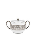 Сахарница 0,28л коллекции Matignon Platin бренда Haviland