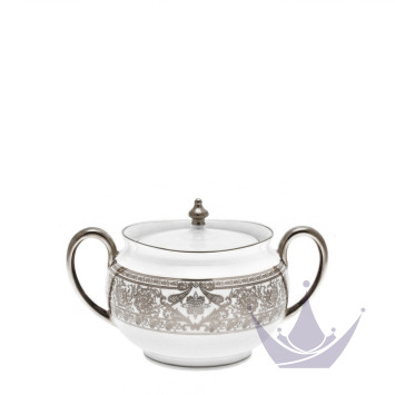 Сахарница 0,28л коллекции Matignon Platin бренда Haviland