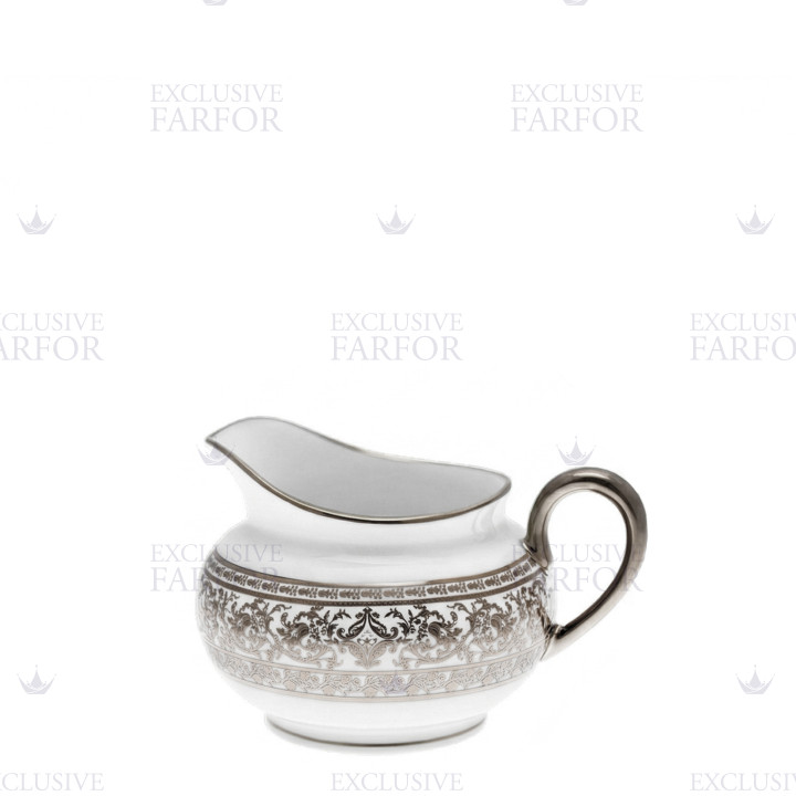 Молочник 0,21л коллекции Matignon Platin бренда Haviland