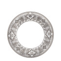 Тарелка тортовая 31,5см коллекции Matignon Platin бренда Haviland