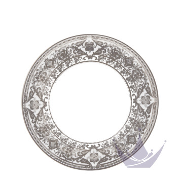 Тарелка тортовая 31,5см коллекции Matignon Platin бренда Haviland